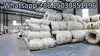 بسته بندی سیم خاردار Concertina Razor Wire Security Razor
