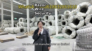 نرده امنیتی Razor Wire Fence توانایی بالای نرده سیمی تیز تیغه Concertina Wire