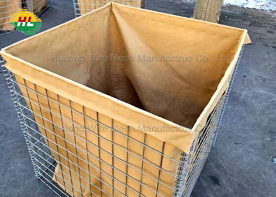 China Factory Bastion Gabions Barrier Wall/Defensive Barrier Heavy Duty Blast And Ballistic Protection Welded Bastion Barrier heesco Defensive Barrier