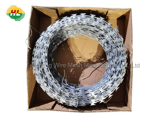 سیم ریش تراش کنسرتینا 2.5 میلی متری 100 متر در هر رول استیل ضد زنگ