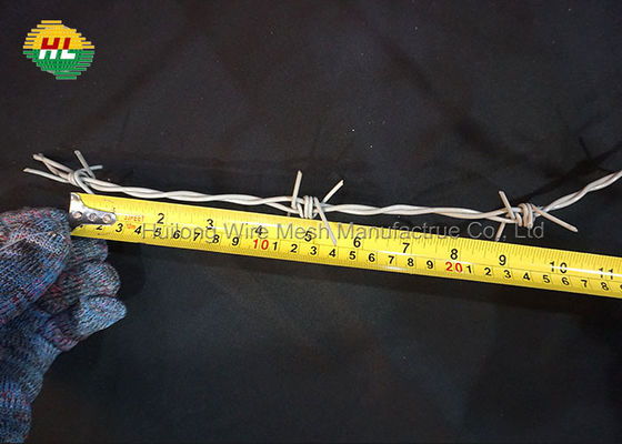 سیم خاردار HUILONG Arame Farpado Razor Galvanized Razor، Normal Twist Barb Wire Roll